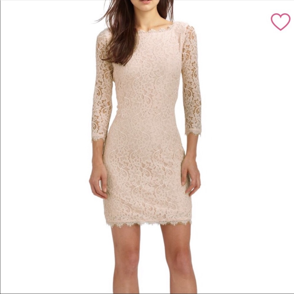 Diane von Furstenberg DVF Zaria lace dress